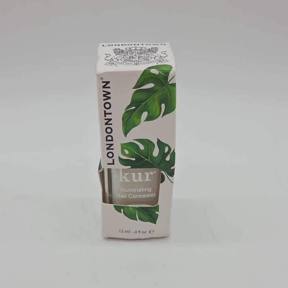 LONDONTOWN Kur Illuminating Nail Concealer White Full Size 0.4 oz New in Box